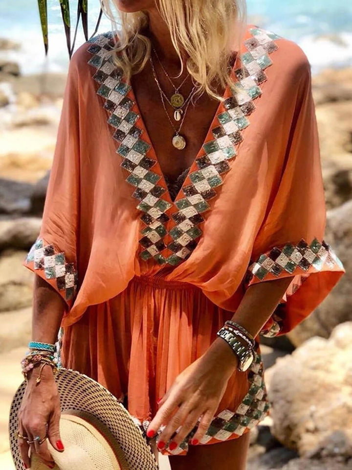 Thea | Combinaison kimono bohème