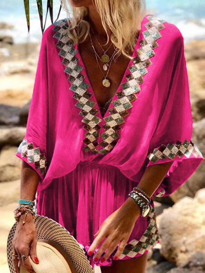 Thea | Combinaison kimono bohème
