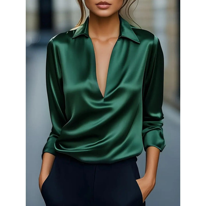 Sophie | Diepe V-hals Blouse