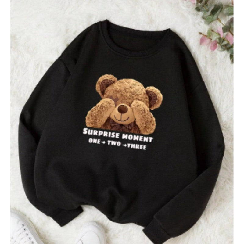 Évarice | Bear Graphic Sweatshirt