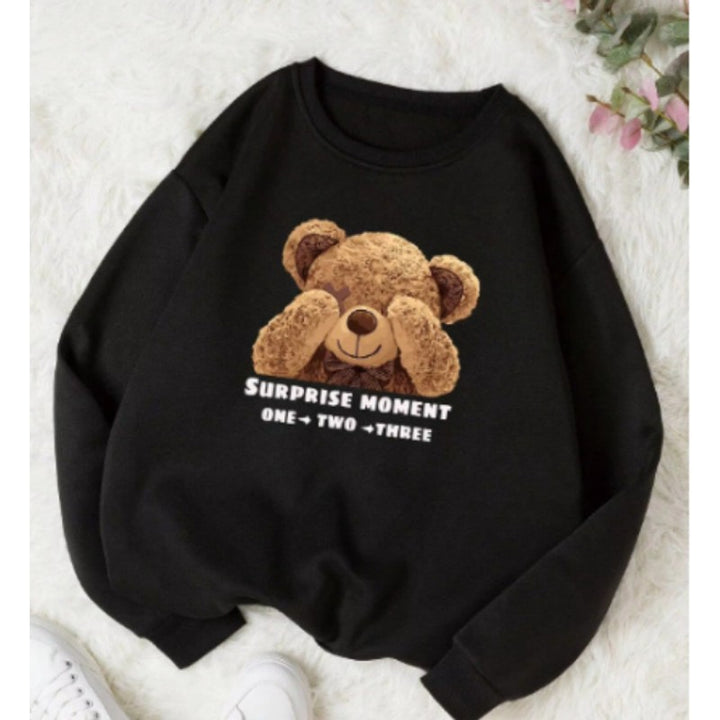 Évarice | Bear Graphic Sweatshirt