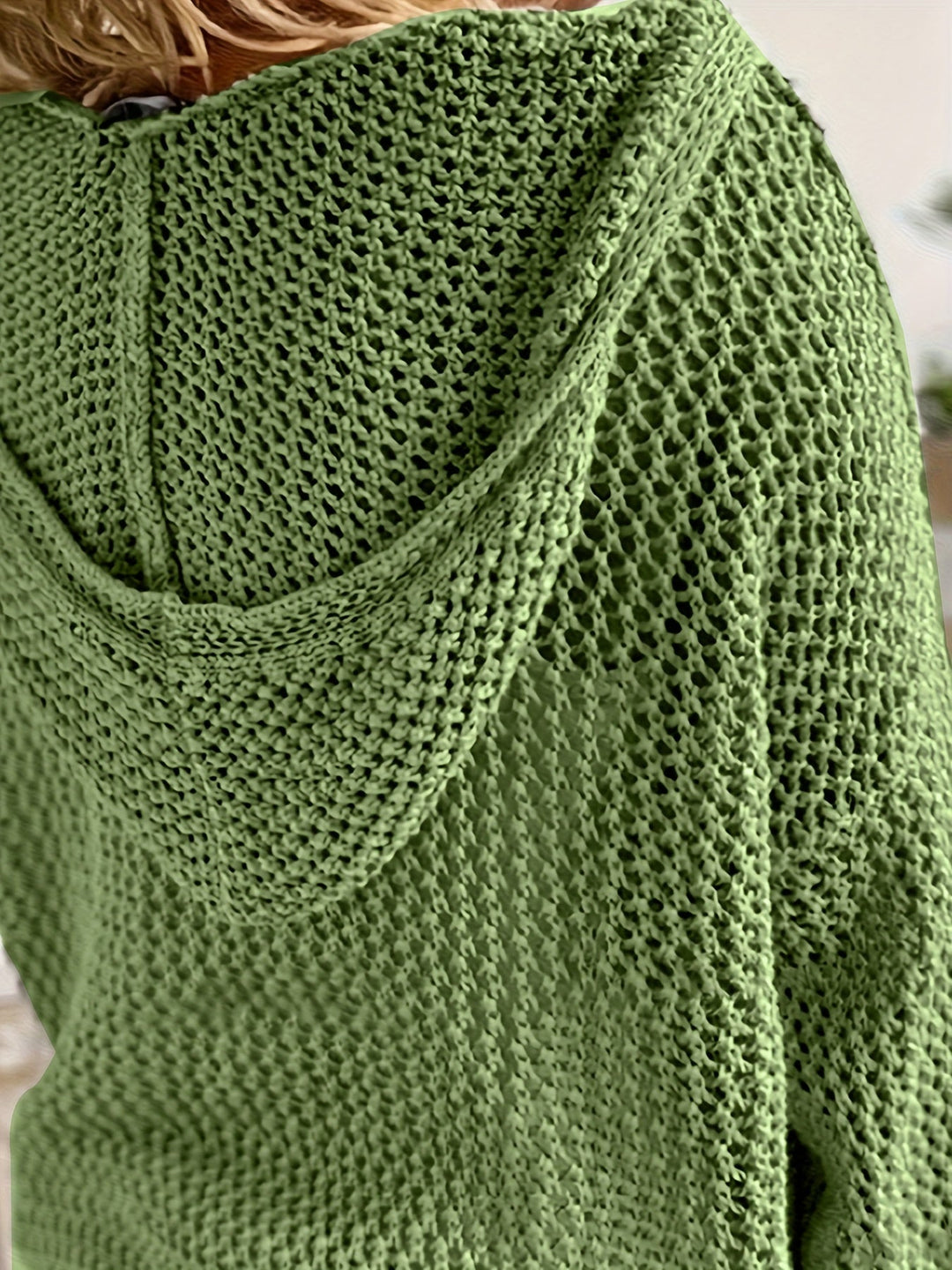 Wietske | Pull à capuche ajouré