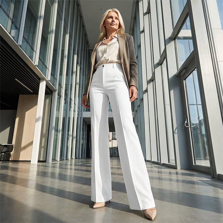 Emma | Hoge taille Wide-Leg Pakbroek