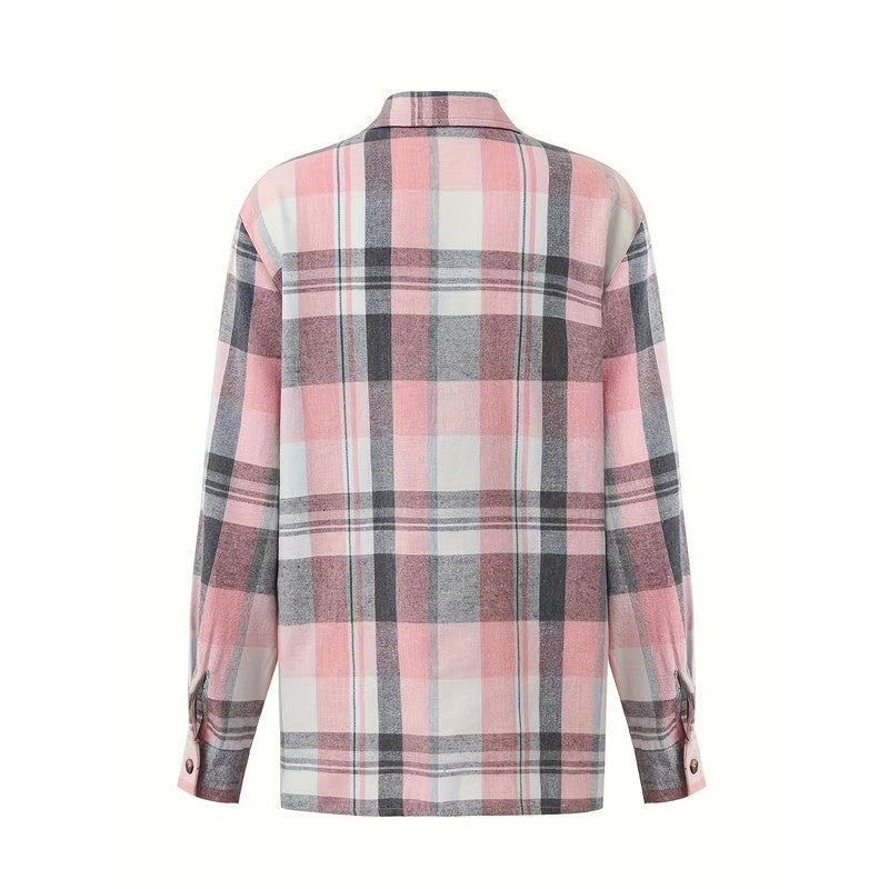 Jasmijn | Chemise décontractée à carreaux