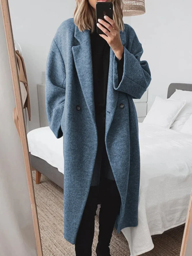 Fleur | Διαχρονικό oversized παλτό