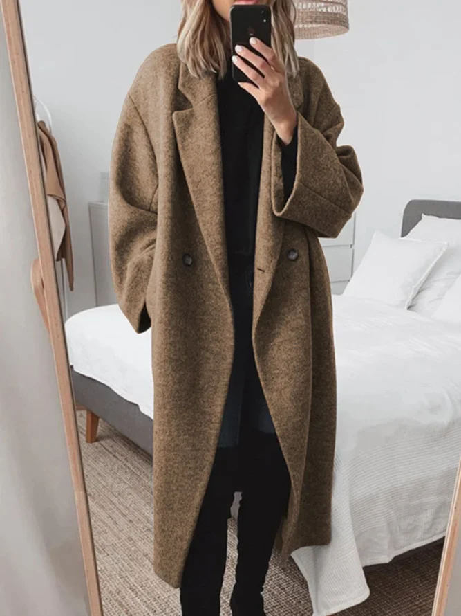 Fleur | Διαχρονικό oversized παλτό