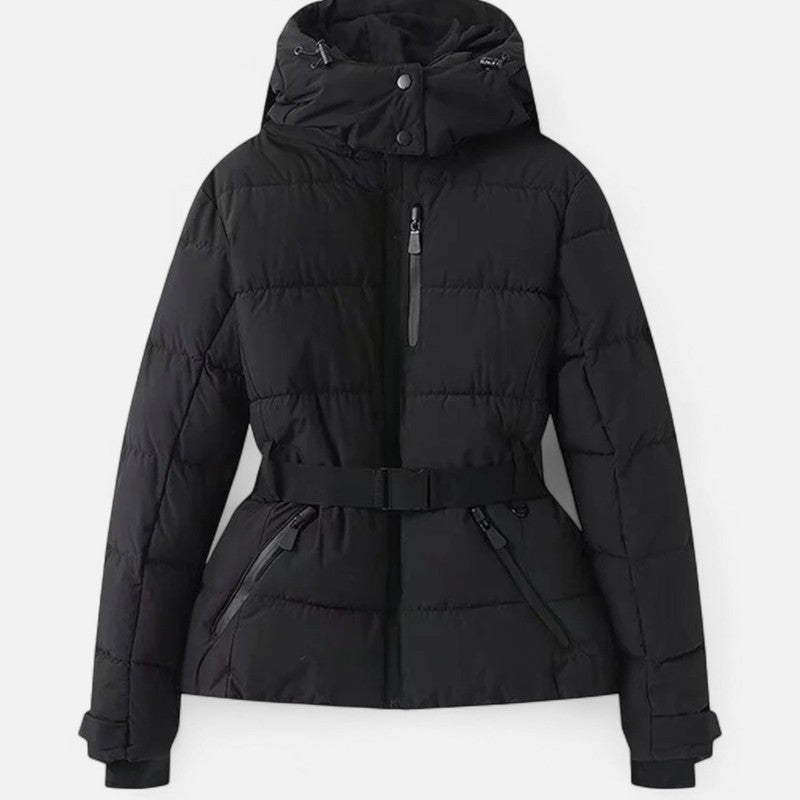 Louise | Fitted Ski Jas met Capuchon