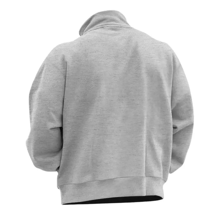Reymond | Stijlvolle quarter-zip met ribbels