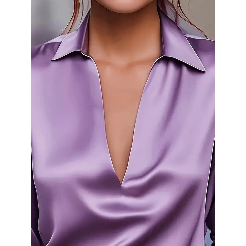 Sophie | Diepe V-hals Blouse