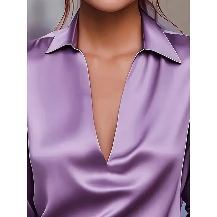 Sophie | Diepe V-hals Blouse