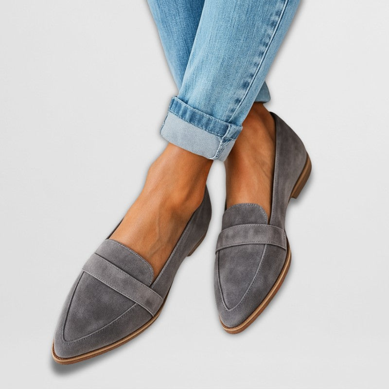 Marisol | Mocassins Penny à bout pointu avec détail à boucle