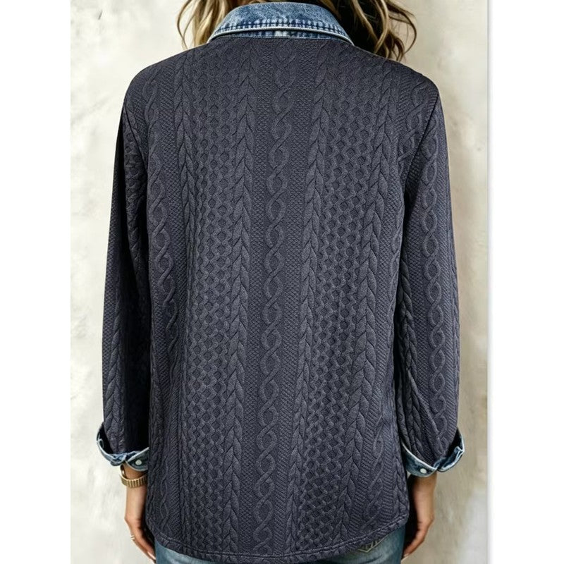 Elise | -Accent Lange Mouwen Shirt