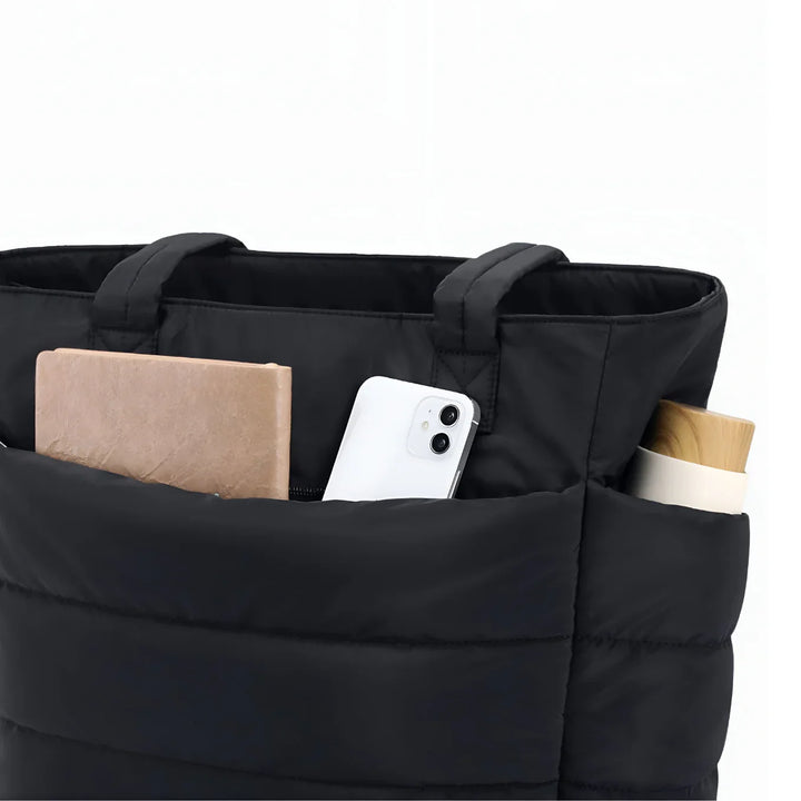 Katrien | Gesteppte leichte Shopper-Tasche