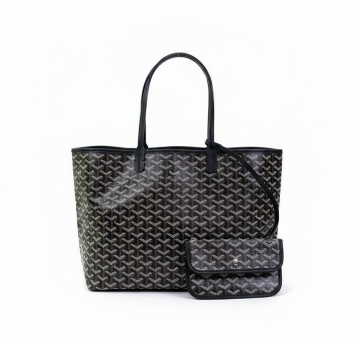 Sanne | Geometrische Shopper-Tasche mit Etui