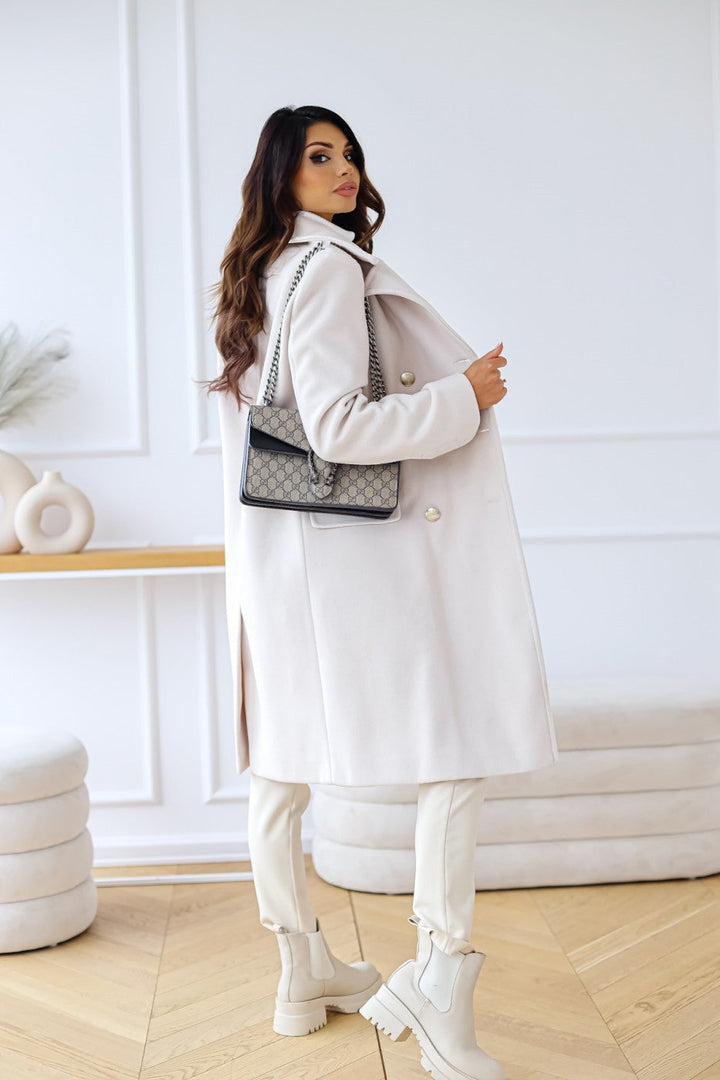 Emma | Taillierter Wollmantel