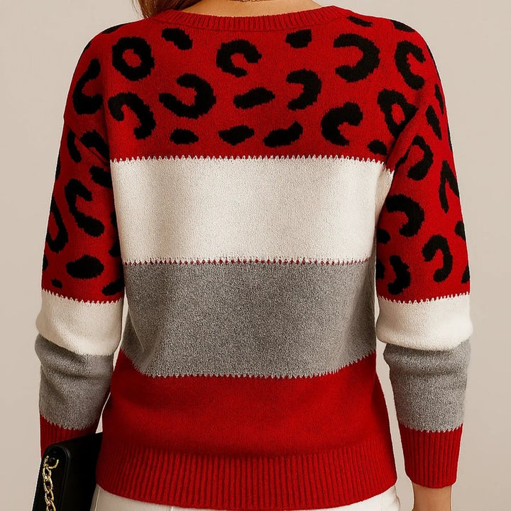 Pascaline | Leopardprint Relaxed Fit Trui