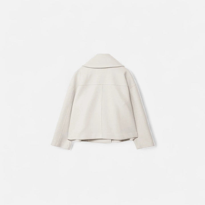 Damenjacke | Taillierte kurze Jacke mit Revers