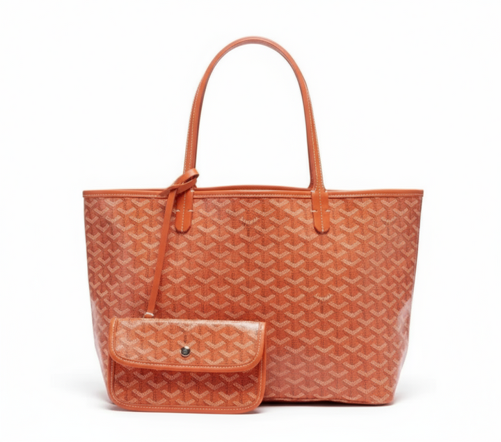 Sanne | Geometrische Shopper-Tasche mit Etui