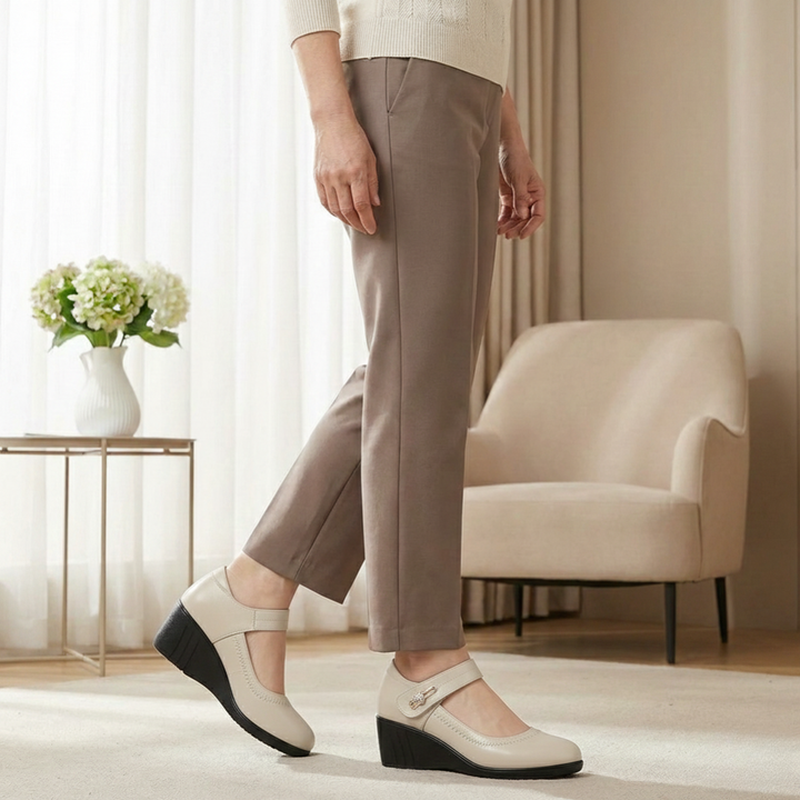 Aaltje | Bequeme Pumps mit Keilabsatz