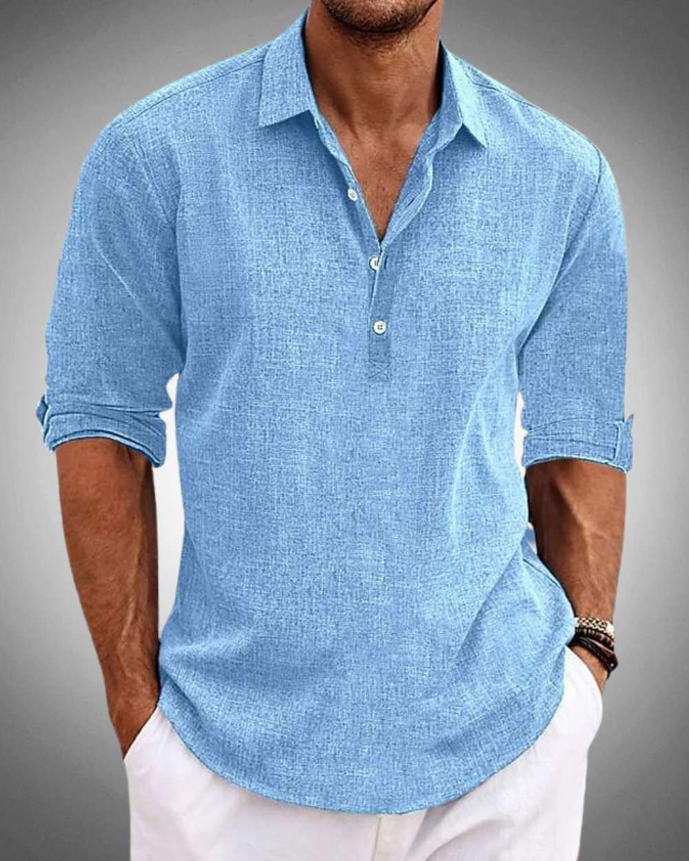 Emiel | Camicia in cotone traspirante