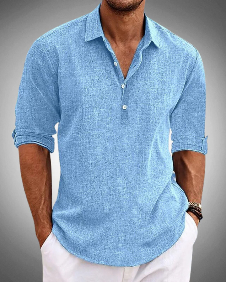 Emiel | Camicia in cotone traspirante
