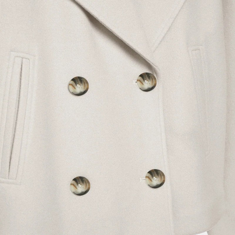 Damenjacke | Taillierte kurze Jacke mit Revers