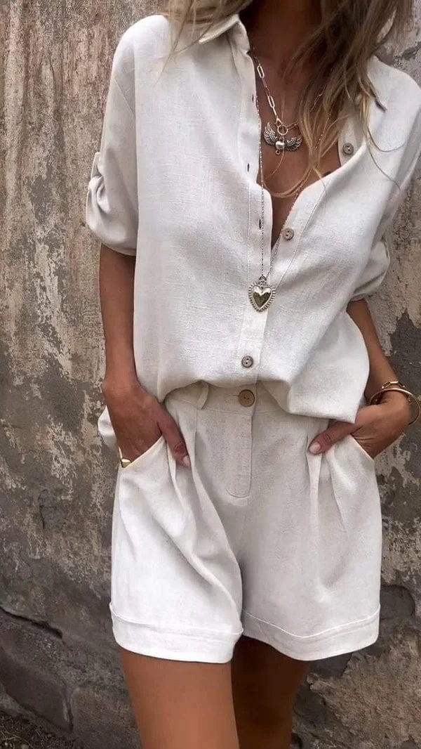 Nikki | Ensemble deux pièces léger avec short