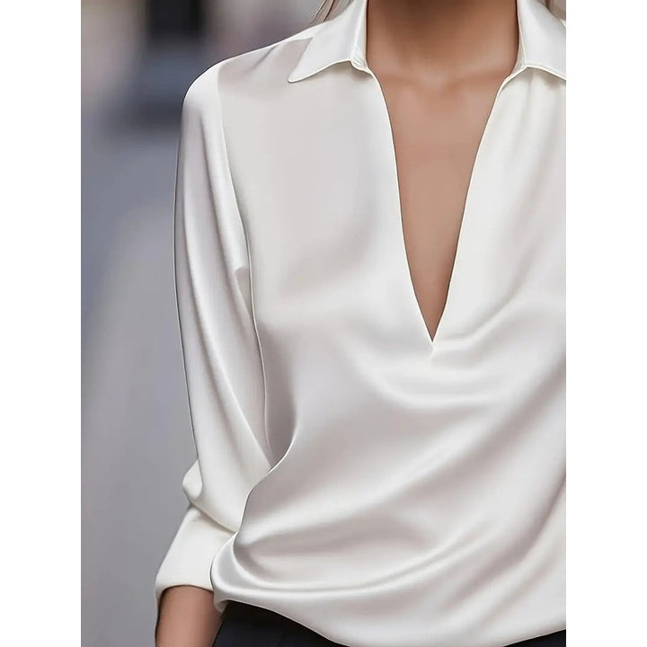 Sophie | Diepe V-hals Blouse