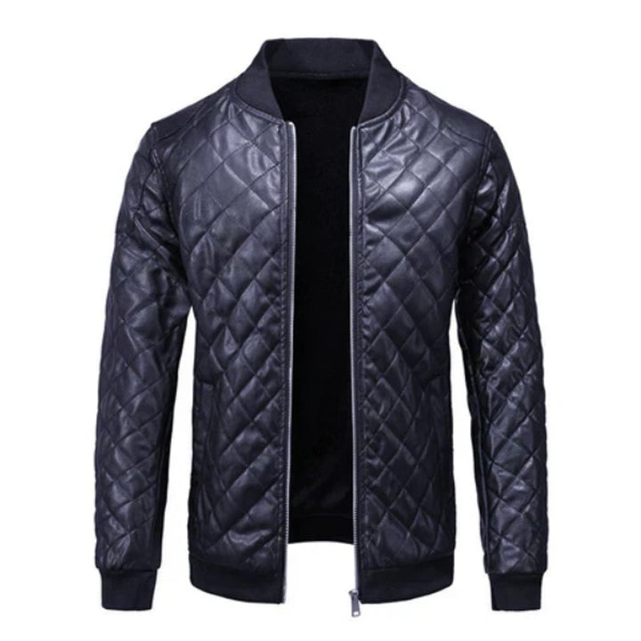Corentin | Diamantgequilt bikerjas voor heren
