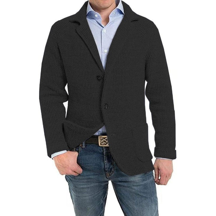 Homens | Blazer com lapelas entalhadas
