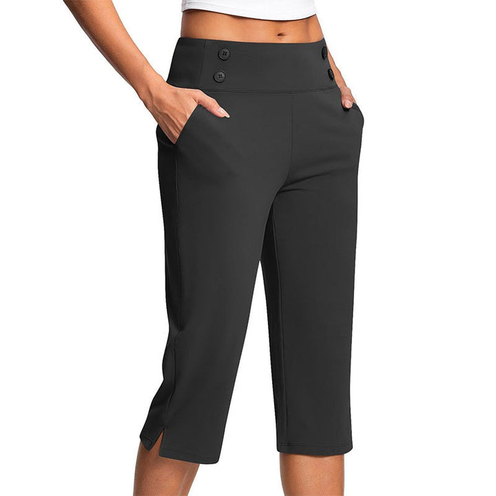Lotte | Yoga Capribroek met Hoge Taille