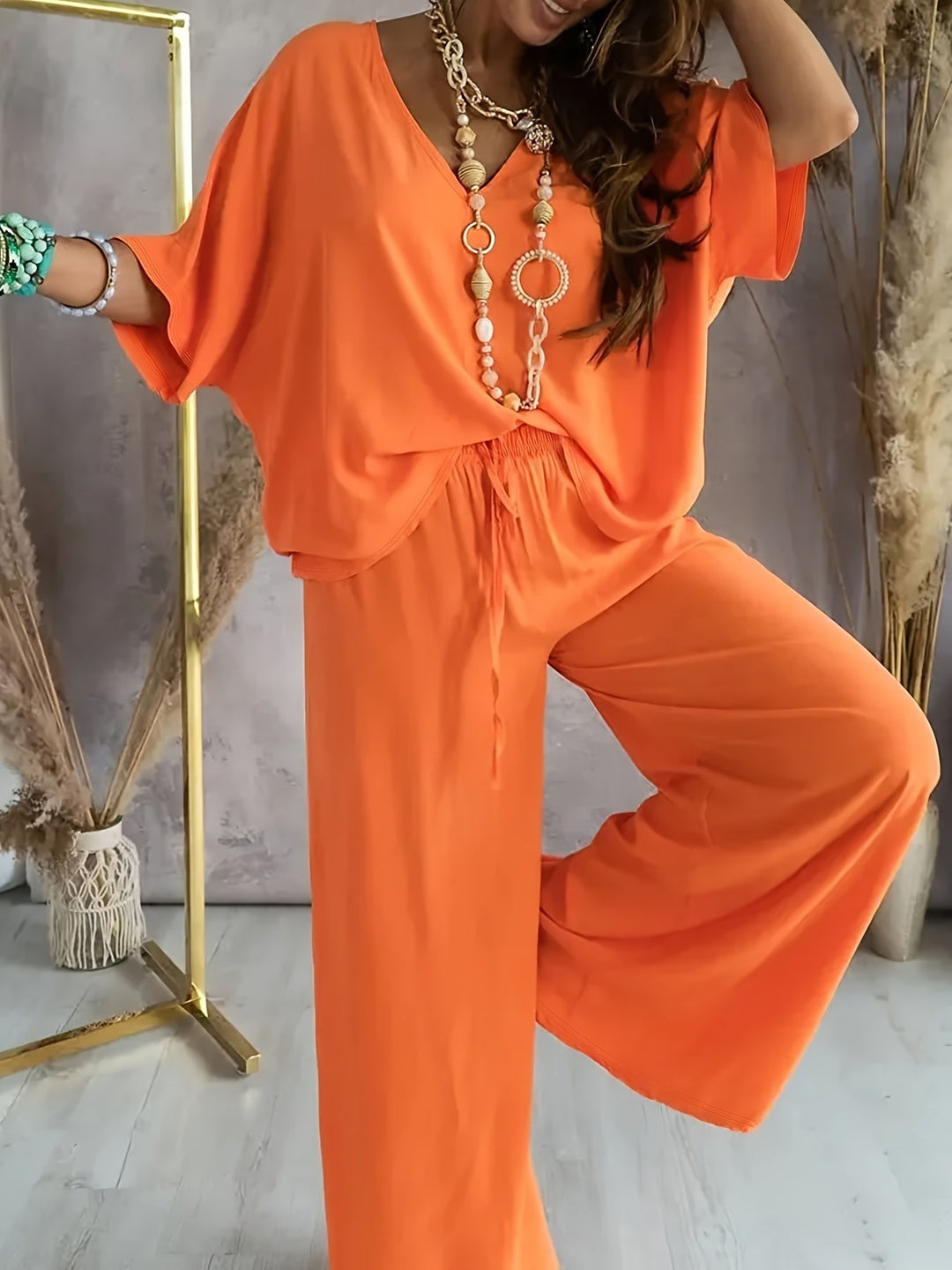 Lise | Locker fallendes zweiteiliges Set