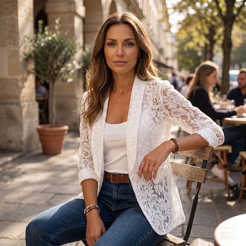Nora | Blazer met Reverskraag