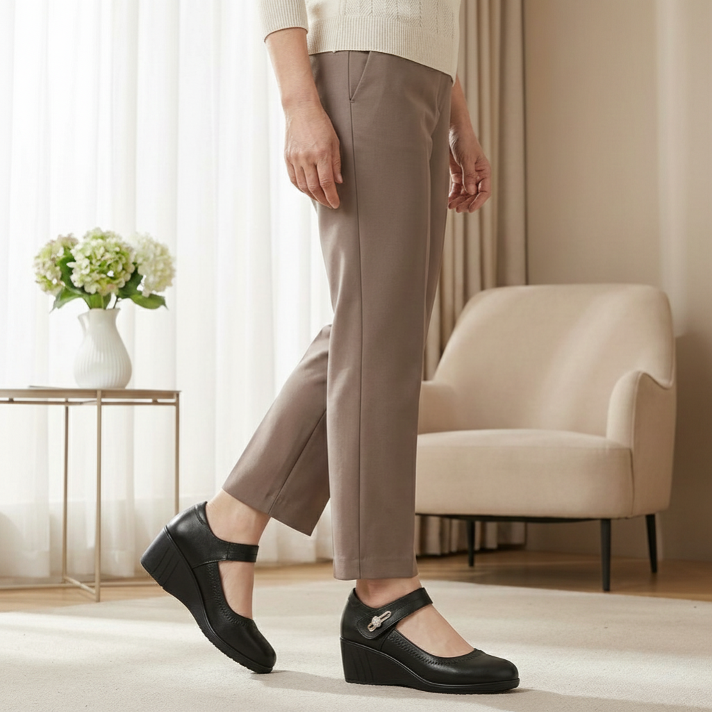 Aaltje | Bequeme Pumps mit Keilabsatz