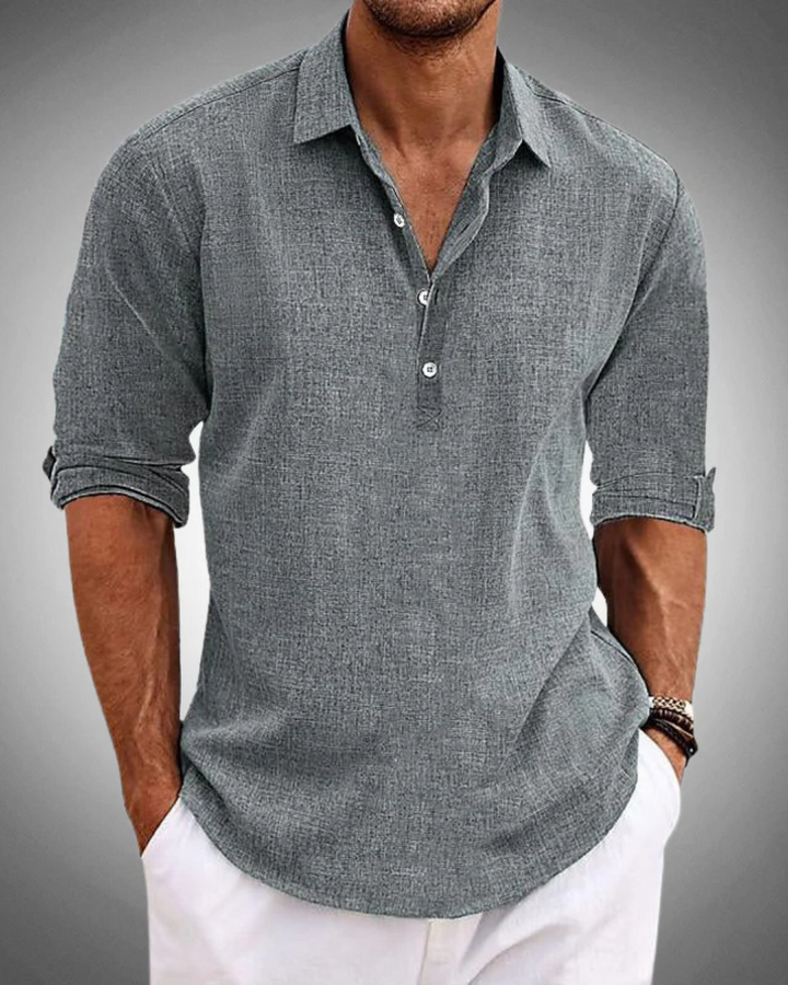 Emiel | Camicia in cotone traspirante