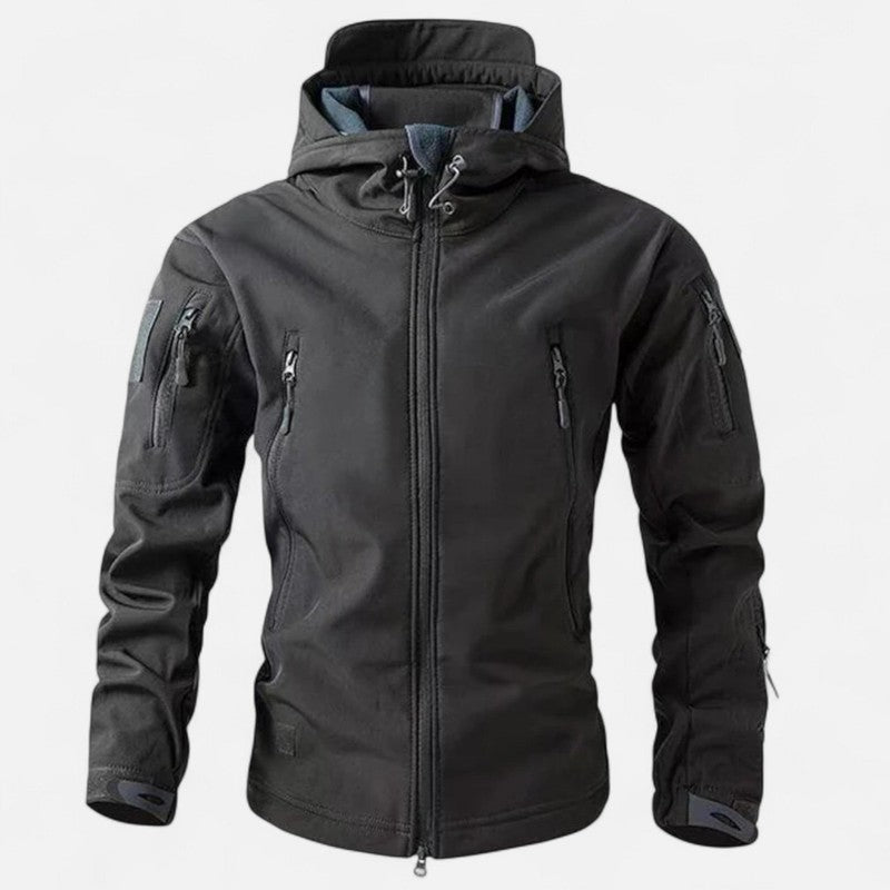 Dirk | Functioneel Softshell jasje met Capuchon