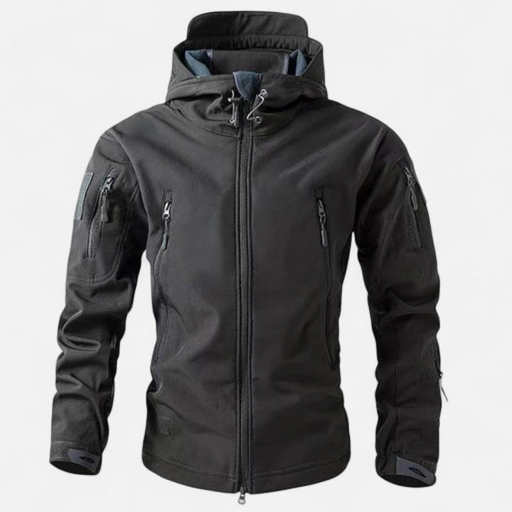 Dirk | Functioneel Softshell jasje met Capuchon