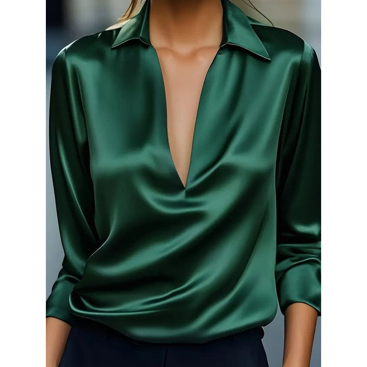 Sophie | Diepe V-hals Blouse