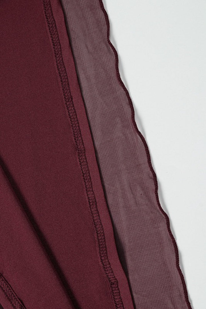 Yara | Vestido maxi drapeado com detalhe metálico