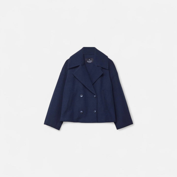 Damenjacke | Taillierte kurze Jacke mit Revers