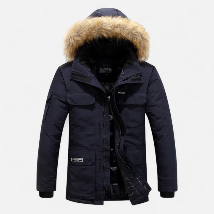 Bram | Lange Parka met Capuchon
