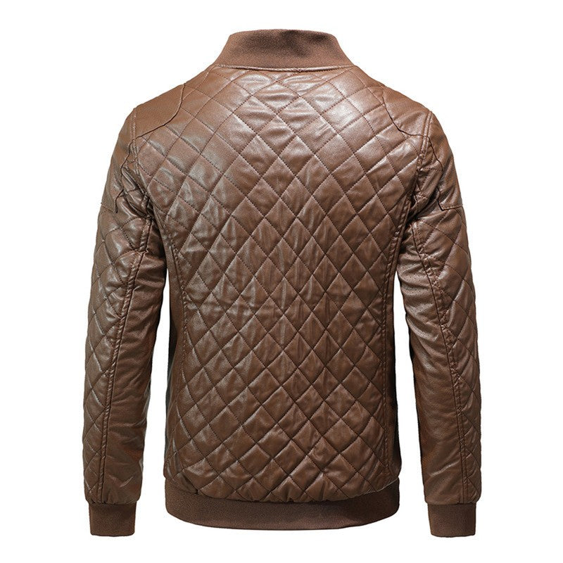 Corentin | Diamantgequilt bikerjas voor heren