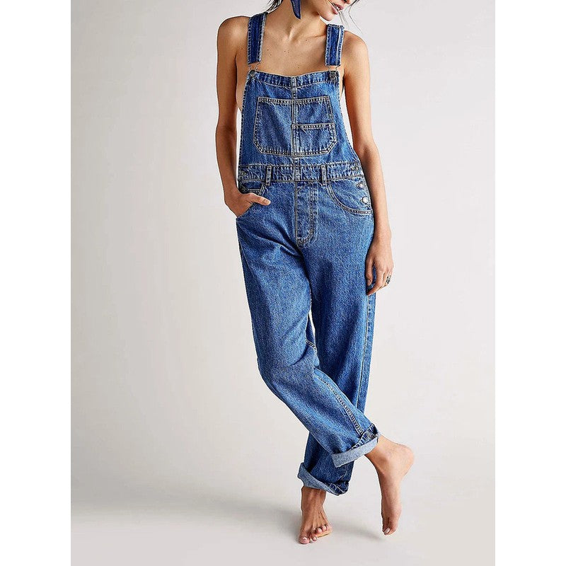 Lotte | Relaxed overall met kruisbanden