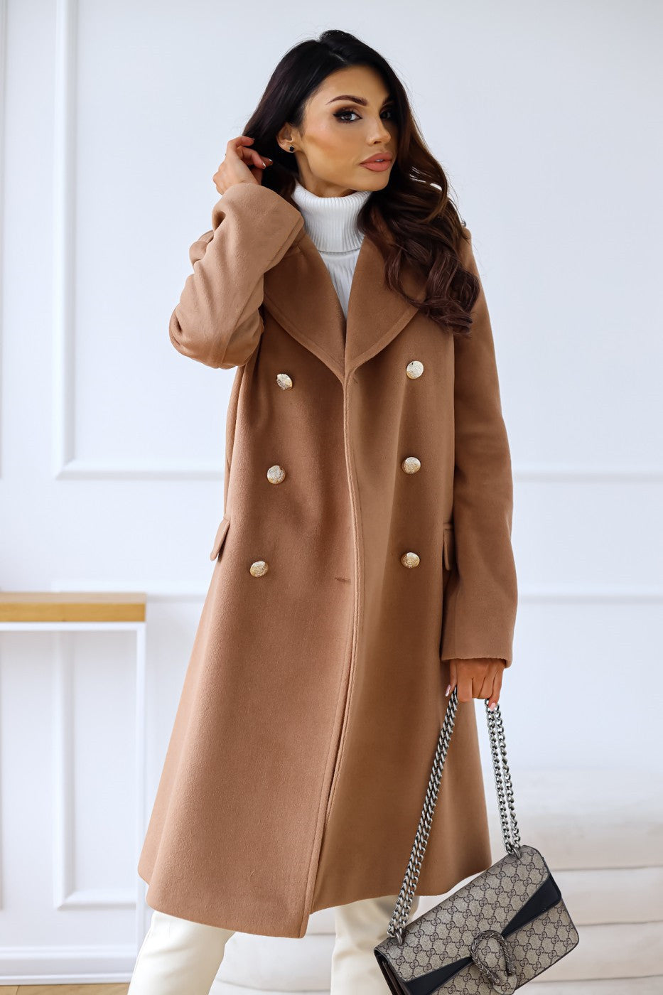Emma | Taillierter Wollmantel