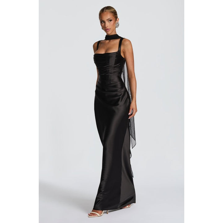Calanthe | Maxi vestido con escote cuadrado