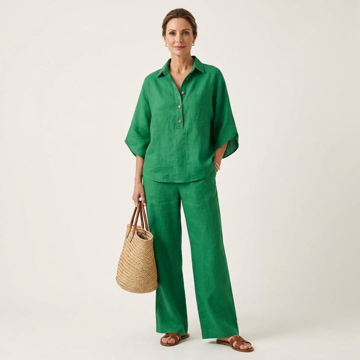 Lucienne | Damen-Set aus Bluse und Hose