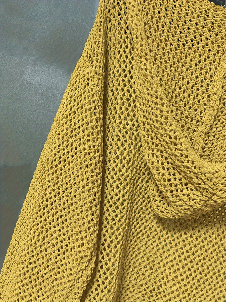 Wietske | Pull à capuche ajouré