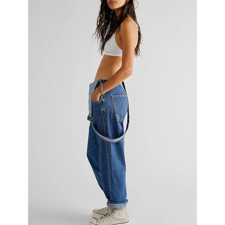 Lotte | Relaxed overall met kruisbanden