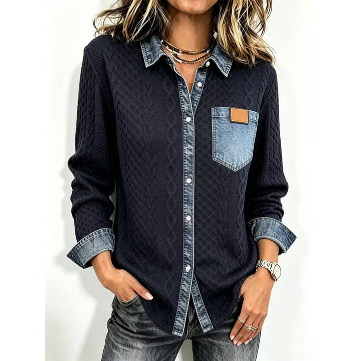 Elise | -Accent Lange Mouwen Shirt