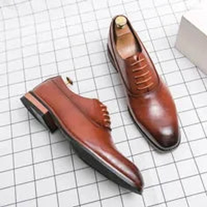 Guillaumo | Klassieke Oxford-schoen met ronde neus